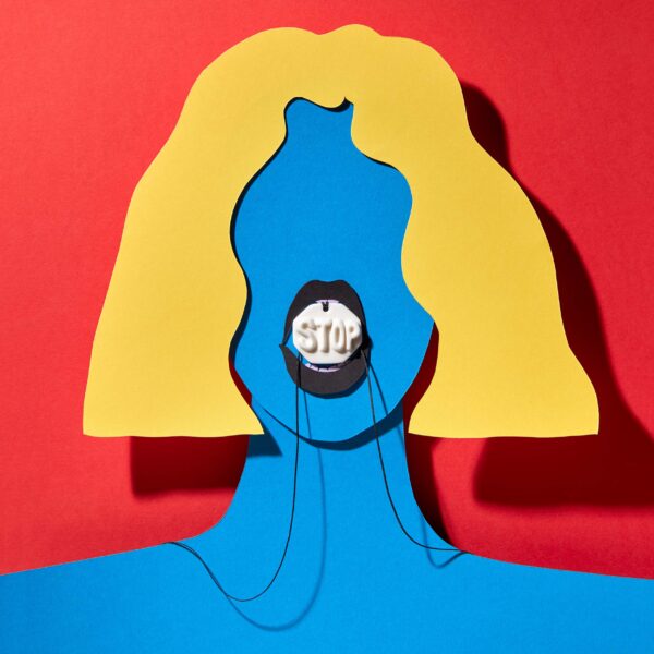 #STOPrape large pendant