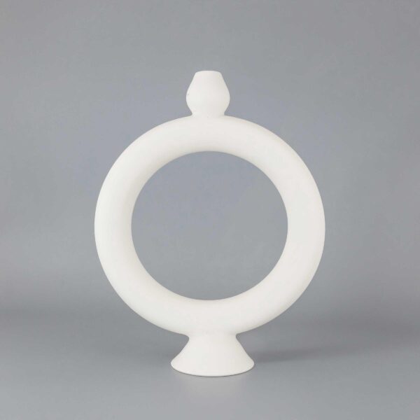 Ring Shape Pendant Porcelain