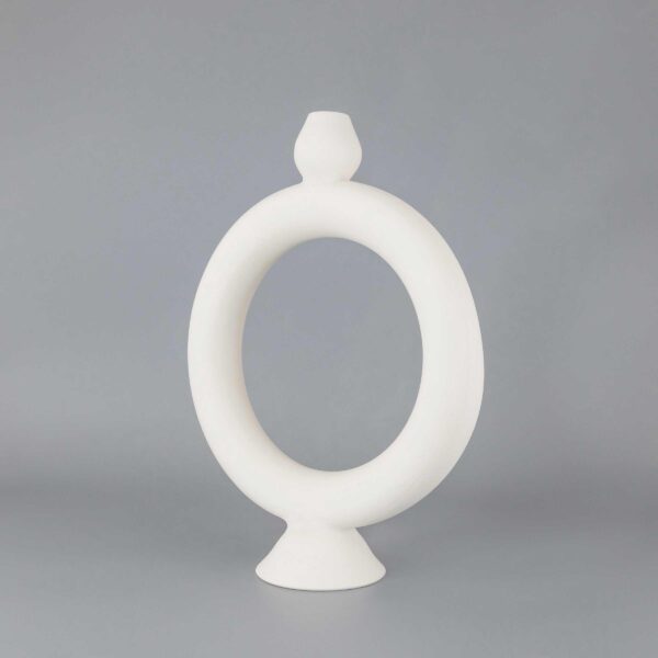 Ring Shape Pendant Porcelain