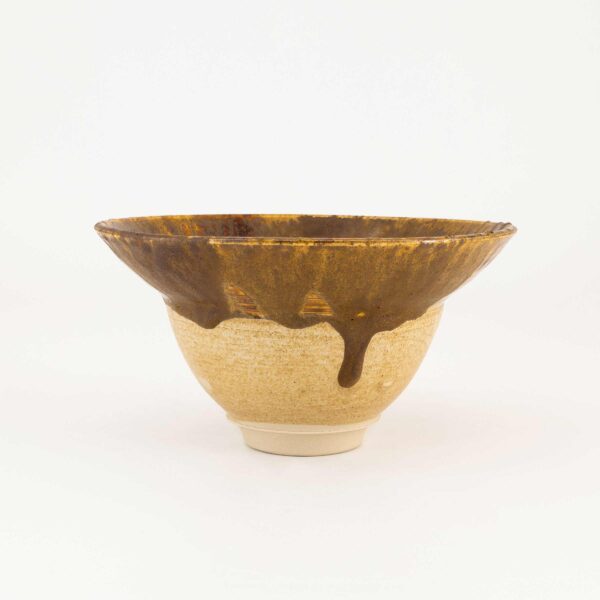 Ash Glazed Stoneware Bowl