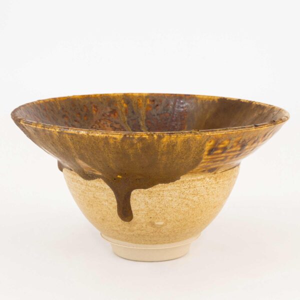 Ash Glazed Stoneware Bowl