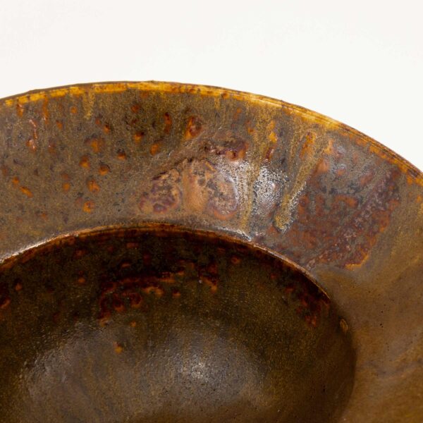 Ash Glazed Stoneware Bowl